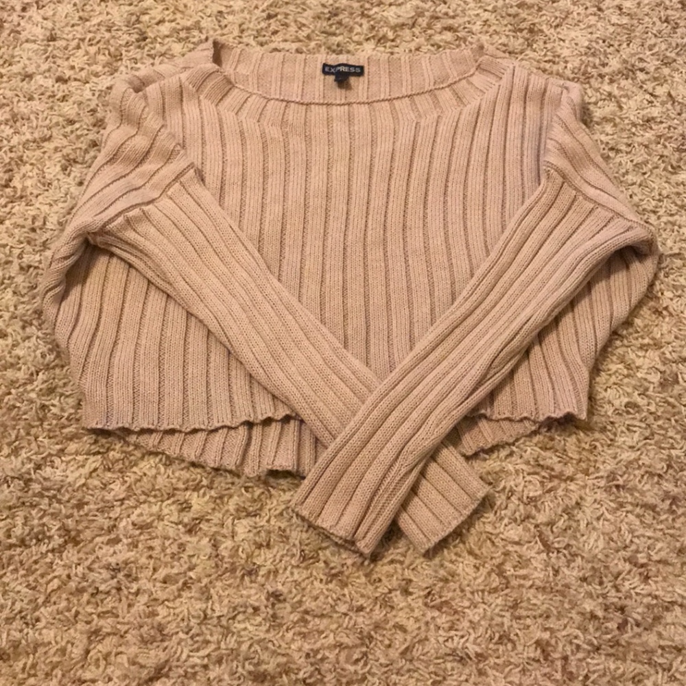 Express Cropped sweater